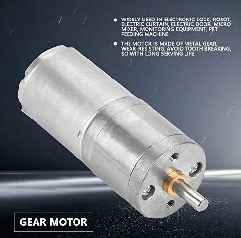 How to install a hollow cup geared motor?
