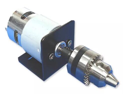 BLDC Motor DC Motor Double Shaft electric 775 dc Geared Motor Drill Chuck Gear DC Motor Manufacturer