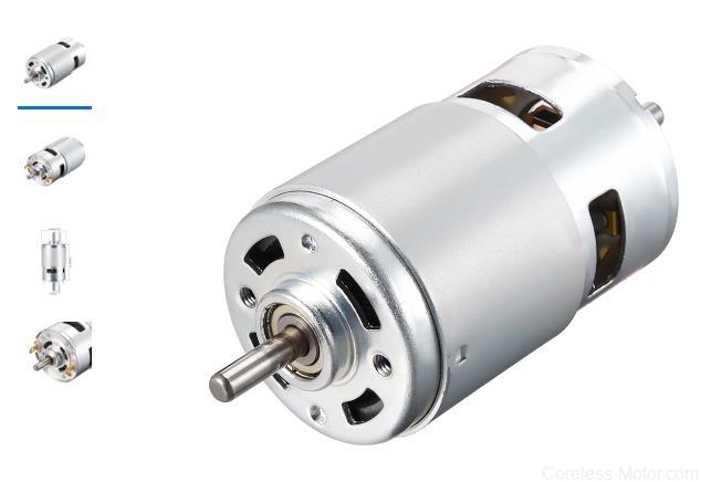 Electric DC Motor DC Motor 12V 11000-12000RPM 0.8A Electric Motor Round Shaft