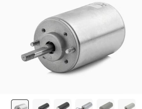 High Precision Low Rpm Coreless Brushed DC Motors