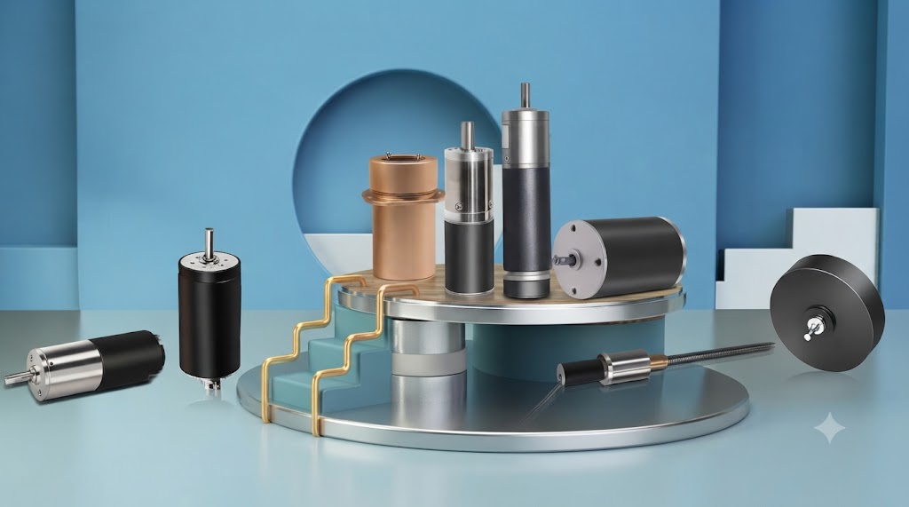 1524 precious metal brushed DC coreless motor featuring a 15mm diameter and 24mm length for robotics and medical equipment