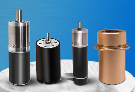 High-torque coreless DC motors side by side as premium replacements for Maxon and Faulhaber model train motors.