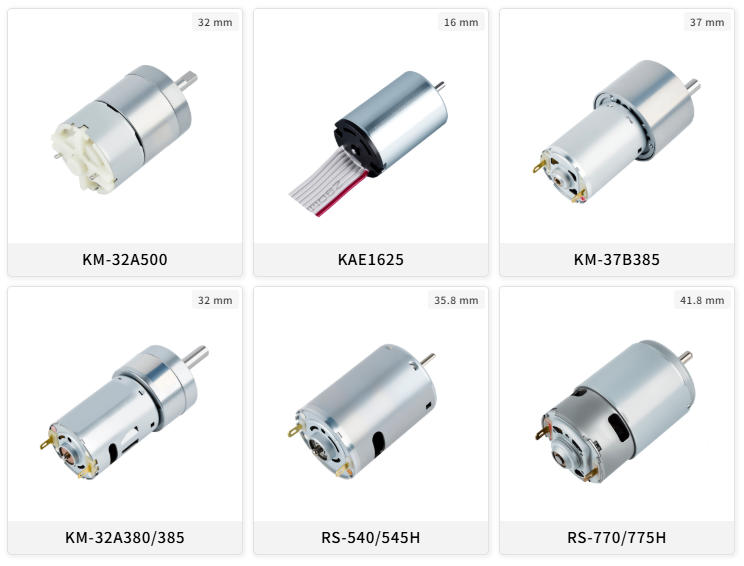 High-speed brushless DC motor KAE1625 for laboratory centrifuge manufacturing