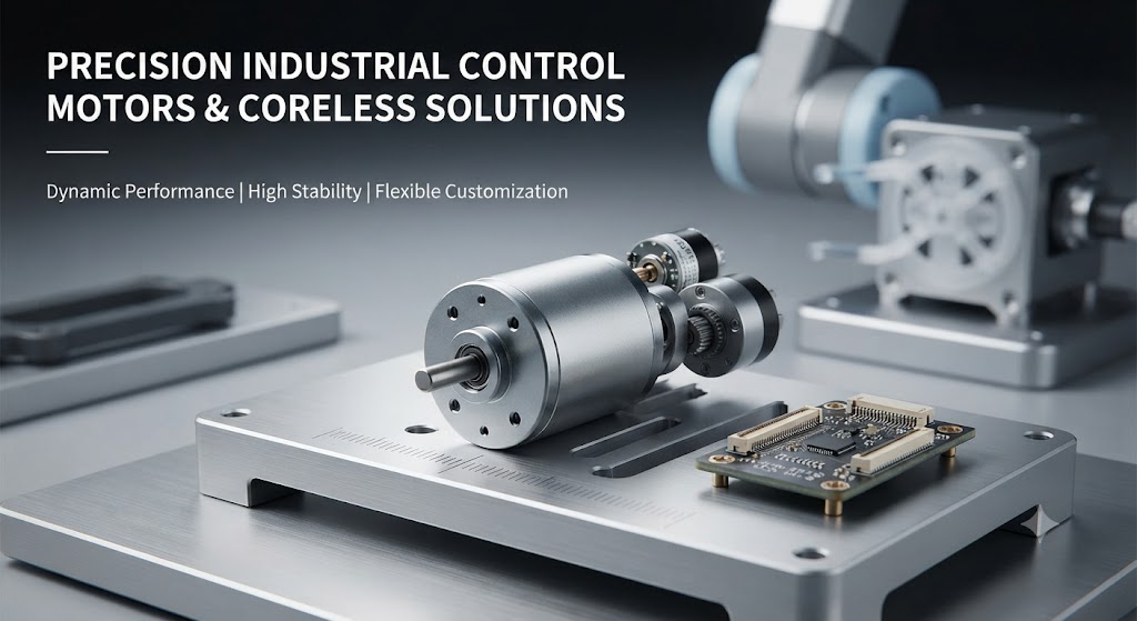 Industrial Control Coreless Motors and Precision Miniature Drive Solutions for Automation