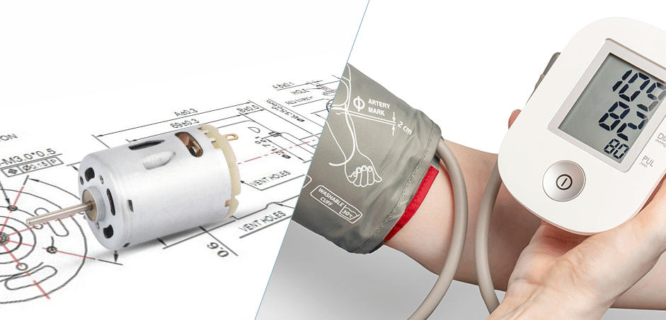 RS-380H micro DC motor and air pump for electronic sphygmomanometer medical equipment