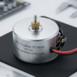 2607 coreless DC motor 12V ultra-slim flat micro motor