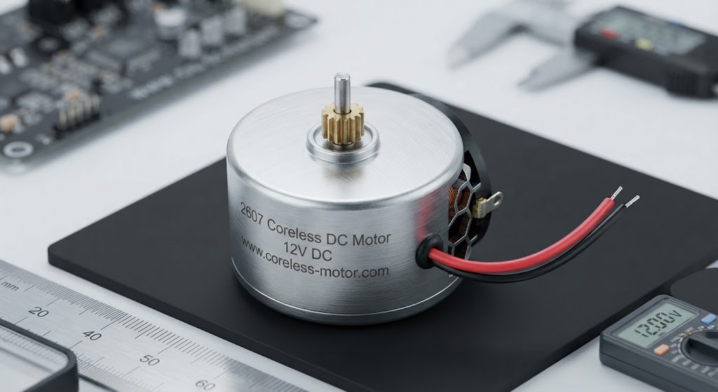 2607 coreless DC motor 12V ultra-slim flat micro motor
