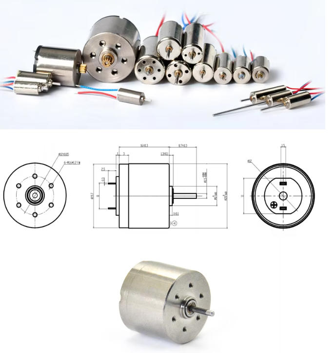 motor de cc 2016 coreless para maquina de tatuar